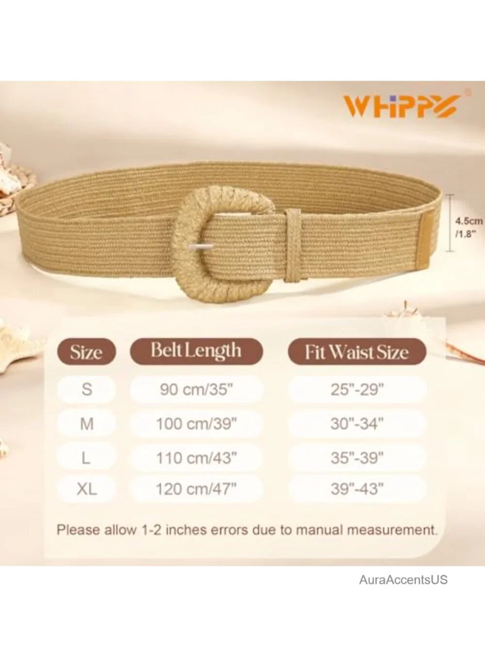 Straw Woven Elastic Stretch Waist Belt Boho Braided Dress Belt